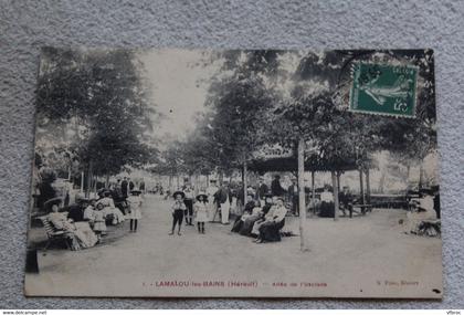 Lamalou les bains, allée de l'Usclade, Hérault 34