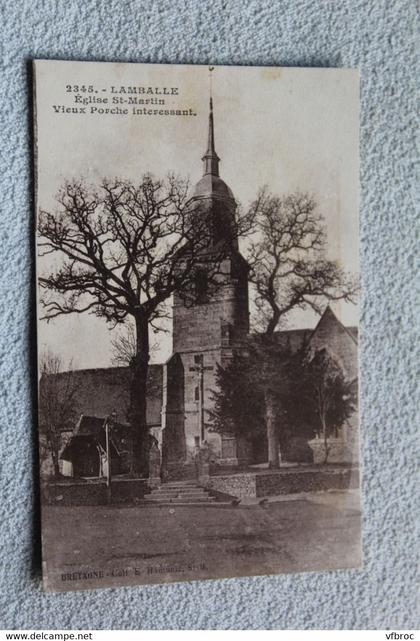 Lamballe, église saint Martin, vieux porche intéressant, Cotes d'Armor 22