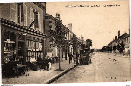 CPA LAMOTTE-BEUVRON (L.-&-C.) - La Grande Rue (208668)