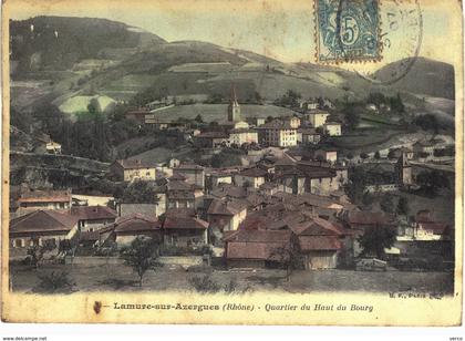 Carte postale ancienne de LAMURE sur AZERGUES