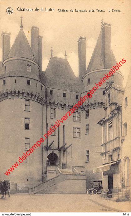 Château de Langeais près Tours - l'Entrée - Langeais - (37) Indre et Loire