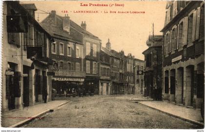 CPA Lannemezan - La Rue Alsace-Lorraine (110001)