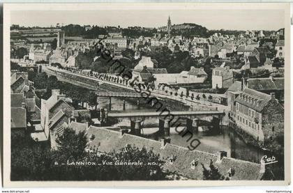 Lannion - Vue Generale - Foto-AK - Verlag C.A.P. Paris