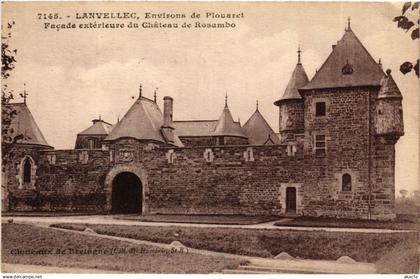 CPA LANVELLEC - Env. de Plouaret - Chateau de Rosambo (630481)