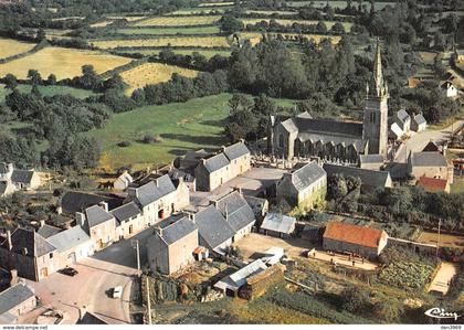 LANVELLEC - Vue générale aérienne - Eglise