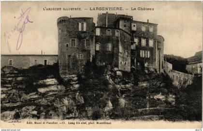 CPA AK LARGENTIERE - Le Chateau (484939)