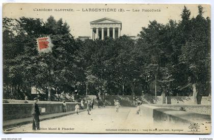 CPA - Carte Postale - France - Largentière - Les Récollets - 1912 (M8091)