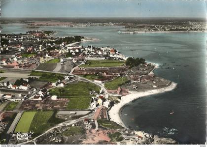 CPSM Larmor-Plage vue générale aérienne