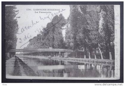 89 Laroche-Saint-Cydroine passerelle canal sépia    D89D  K89257K  C89218C RH037365