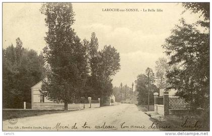 LAROCHE sur YONNE 89 - LAROCHE SAINT CYDROINE - La Belle Idée