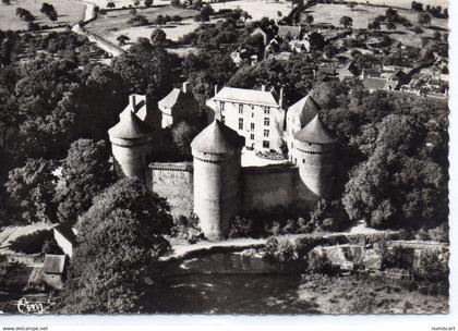 Lassay-les-Châteaux belle vue aérienne le Château