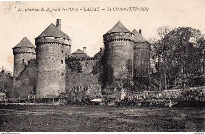 Lassay-les-Châteaux belle vue du Château