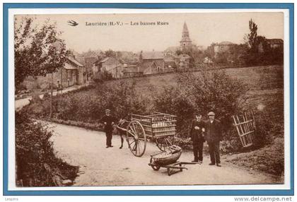 87 - LAURIERE --  Les basses Rues