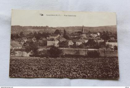 Cpa 1926, Laurière, vue générale, Haute Vienne