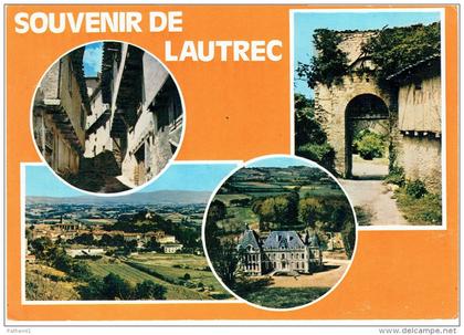 CPM FRANCE 81 TARN LAUTREC - Multivues 1976