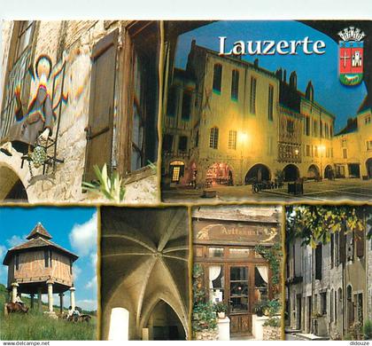 82 - Lauzerte - Multivues - Blasons - Carte Neuve - CPM - Voir Scans Recto-Verso