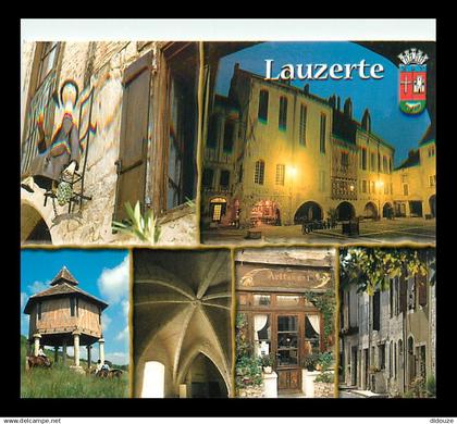 82 - Lauzerte - Multivues - Blasons - Carte Neuve - CPM - Voir Scans Recto-Verso