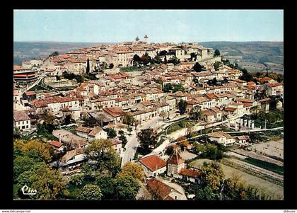 82 - Lauzerte - Vue Générale aérienne - CPM - Voir Scans Recto-Verso