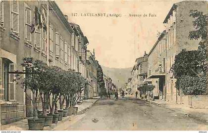 09 - Lavelanet - Avenue de Foix - Animée - CPA - Voir Scans Recto-Verso