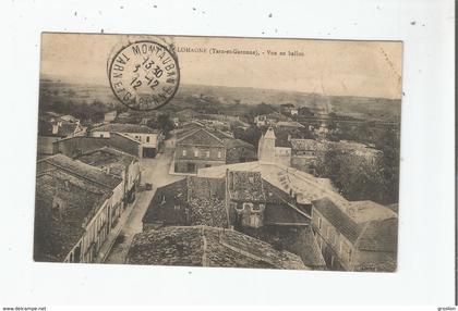 LAVIT DE LOMAGNE (TARN ET GARONNE) VUE EN BALLON 1912