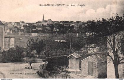 le blanc mesnil - drancy - vue générale sur les communes