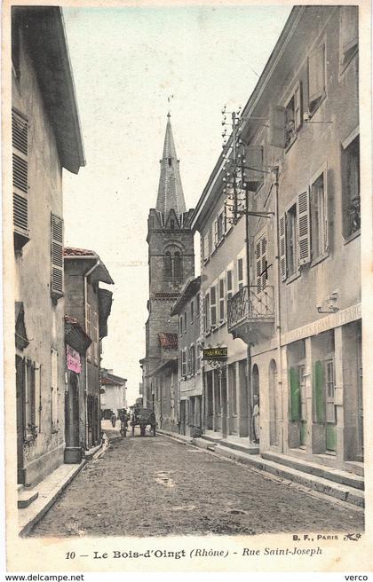 Carte postale ancienne de LE BOIS d'OINGT