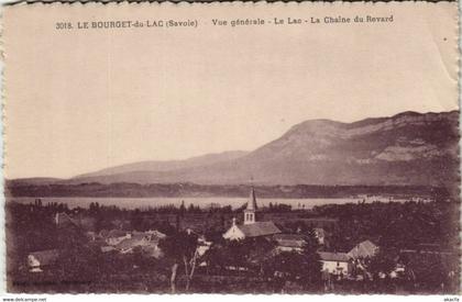 CPA LE BOURGET-du-LAC Vue Generale - Le Lac - La Chaine du Revard (1193008)