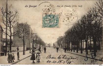 CPA LE BOURGET - Rue de Flandre (Coté Sud) (44430)