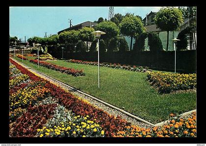 42 - Le Chambon-Feugerolles - Le Jardin près de la Gare - Fleurs - CPM - Voir Scans Recto-Verso