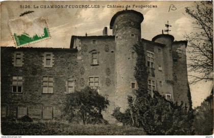 CPA AK Le CHAMBON-FEUGEROLLES - Chateau de FEUGEROLLES (359911)