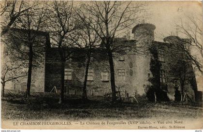 CPA AK Le CHAMBON-FEUGEROLLES - Le Chateau de FEUGEROLLES - Vue (359898)