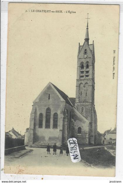 LE CHATELET-EN-BRIE- L EGLISE