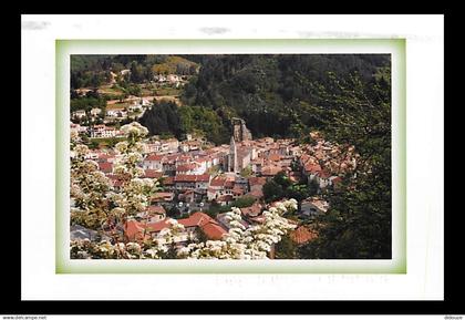 07 - Le Cheylard - Vue Générale aérienne - Fleurs - CPM - Voir Scans Recto-Verso