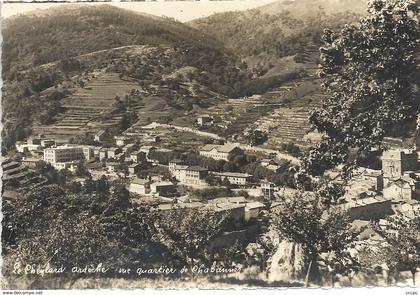 CPM Le Cheylard vue quartier de Chabanne