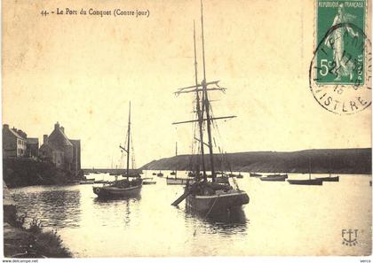 Carte POSTALE  Ancienne  de LE CONQUET - Vue sur le Port