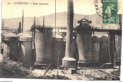 Carte postale ancienne de LE CREUSOT