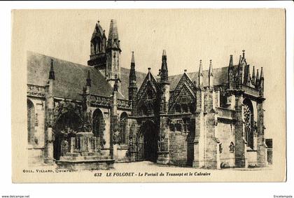 CPA - Carte Postale- France - Le Folgoët - Le Portail de l'Eglise S2994