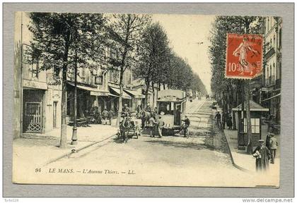 94 - LE MANS - L' Avenue Thiers