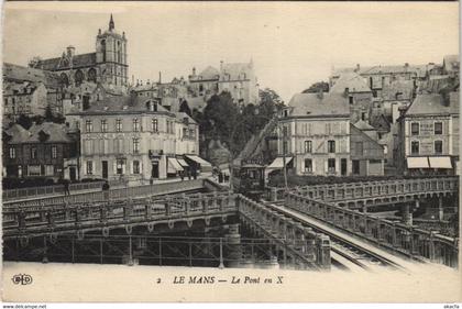 CPA Le MANS Le Pont (806103)