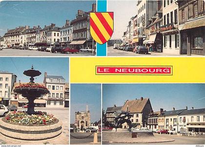 27 - Le Neubourg - Multivues - Automobiles - Blasons - CPM - Carte Neuve - Voir Scans Recto-Verso