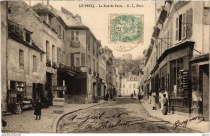 CPA Le Pecq Rue de Paris (1391947)