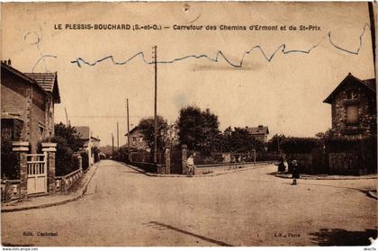 CPA Le Plessis -Bouchard (S.-et-O.) - Carrefour des Chemins d'Ermont (290637)