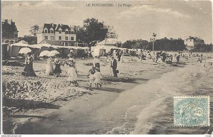 CPA Le Pouliguen La Plage