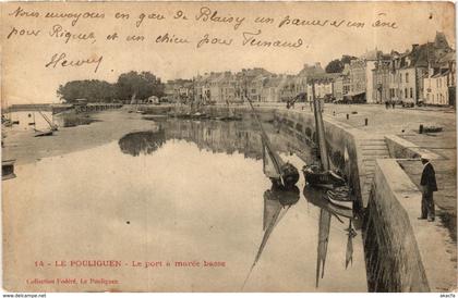 CPA Le POULIGUEN Le Port a marée basse (984644)