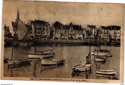 CPA Le POULIGUEN - Le Port et le Quai (242872)