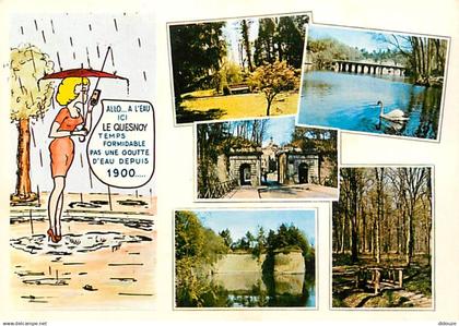 59 - Le Quesnoy - Multivues - Dessin Humoristique - CPM - Voir Scans Recto-Verso