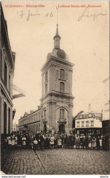 CPA Le QUESNOY - Hotel de Ville (135981)