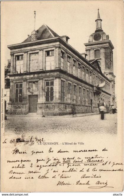 CPA Le QUESNOY - L'Hotel de Ville (135963)