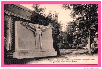 Le Quesnoy - Monument Commémoratif érige à la mémoire des Enfants du Quesnoy morts pour la Patrie - L. COUTURE