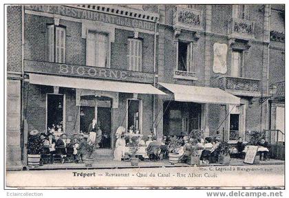 Le Tréport      76    Restaurant de la gare  La Bigorne    bon état     (voir scan)